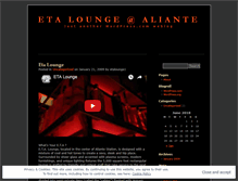 Tablet Screenshot of etalounge1.wordpress.com