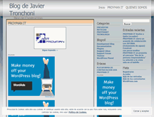 Tablet Screenshot of javiertronchoni.wordpress.com