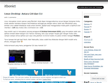 Tablet Screenshot of itbonict.wordpress.com