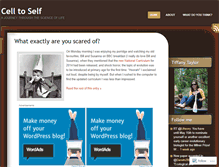 Tablet Screenshot of celltoself.wordpress.com