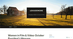 Desktop Screenshot of 1shademore.wordpress.com