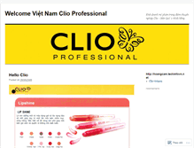 Tablet Screenshot of cliovietnam.wordpress.com