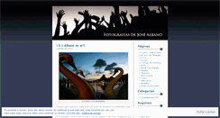 Desktop Screenshot of josealbanofotografias.wordpress.com