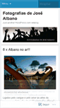 Mobile Screenshot of josealbanofotografias.wordpress.com