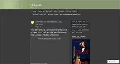 Desktop Screenshot of dbreynolds.wordpress.com