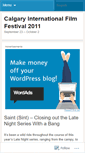 Mobile Screenshot of ciffbloggers.wordpress.com