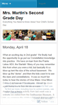 Mobile Screenshot of martingrade2.wordpress.com