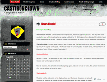 Tablet Screenshot of castironclown.wordpress.com