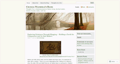 Desktop Screenshot of ceciliawandiga.wordpress.com