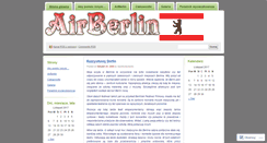 Desktop Screenshot of airberlin.wordpress.com