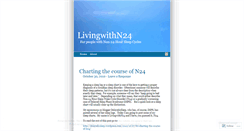 Desktop Screenshot of livingwithn24.wordpress.com