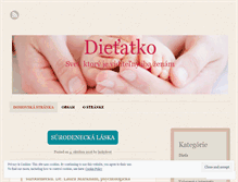 Tablet Screenshot of dietatko.wordpress.com