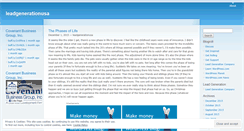 Desktop Screenshot of leadgenerationusa.wordpress.com