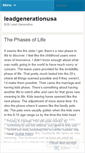 Mobile Screenshot of leadgenerationusa.wordpress.com