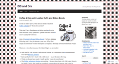 Desktop Screenshot of ddanddswife.wordpress.com