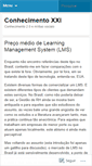 Mobile Screenshot of conhecimentoxxi.wordpress.com