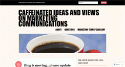 Desktop Screenshot of cuppamarcomm.wordpress.com