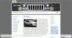 Desktop Screenshot of jeepcars.wordpress.com