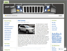 Tablet Screenshot of jeepcars.wordpress.com