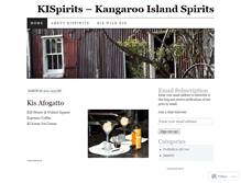 Tablet Screenshot of kispirits.wordpress.com