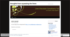 Desktop Screenshot of limechoc.wordpress.com