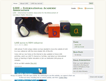 Tablet Screenshot of lihe.wordpress.com