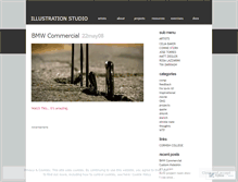 Tablet Screenshot of illustrationstudio.wordpress.com