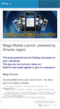 Mobile Screenshot of megamobilelaunch.wordpress.com