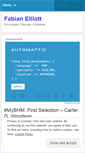Mobile Screenshot of fabianelliott.wordpress.com