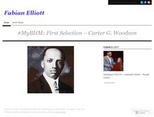 Tablet Screenshot of fabianelliott.wordpress.com