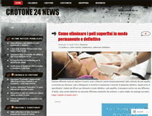 Tablet Screenshot of crotone24news.wordpress.com