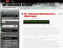 Tablet Screenshot of ajgreenboxx.wordpress.com