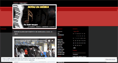 Desktop Screenshot of notasdamusica.wordpress.com