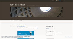 Desktop Screenshot of jenanddaveanditaly.wordpress.com