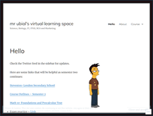 Tablet Screenshot of mrubl.wordpress.com