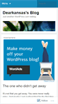 Mobile Screenshot of dearkansas.wordpress.com