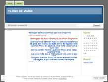 Tablet Screenshot of filhosdemaria.wordpress.com