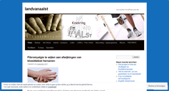 Desktop Screenshot of landvanaalst.wordpress.com