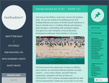 Tablet Screenshot of fasttrackgov.wordpress.com