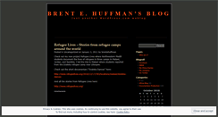 Desktop Screenshot of brentehuffman.wordpress.com