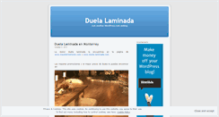 Desktop Screenshot of duelalaminada.wordpress.com