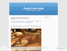 Tablet Screenshot of duelalaminada.wordpress.com