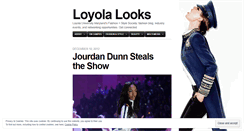 Desktop Screenshot of loyolalooks.wordpress.com