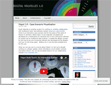 Tablet Screenshot of digitalvolvelles.wordpress.com