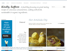 Tablet Screenshot of kindlysaffron.wordpress.com