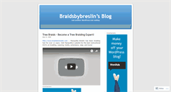 Desktop Screenshot of braidsbybreslin.wordpress.com