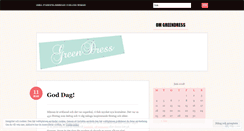 Desktop Screenshot of greendresses.wordpress.com