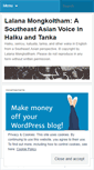 Mobile Screenshot of lalanamongkoltham.wordpress.com