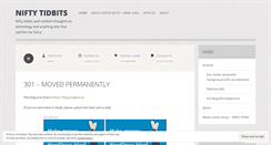 Desktop Screenshot of niftybits.wordpress.com