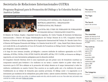 Tablet Screenshot of cgtrainternacional.wordpress.com